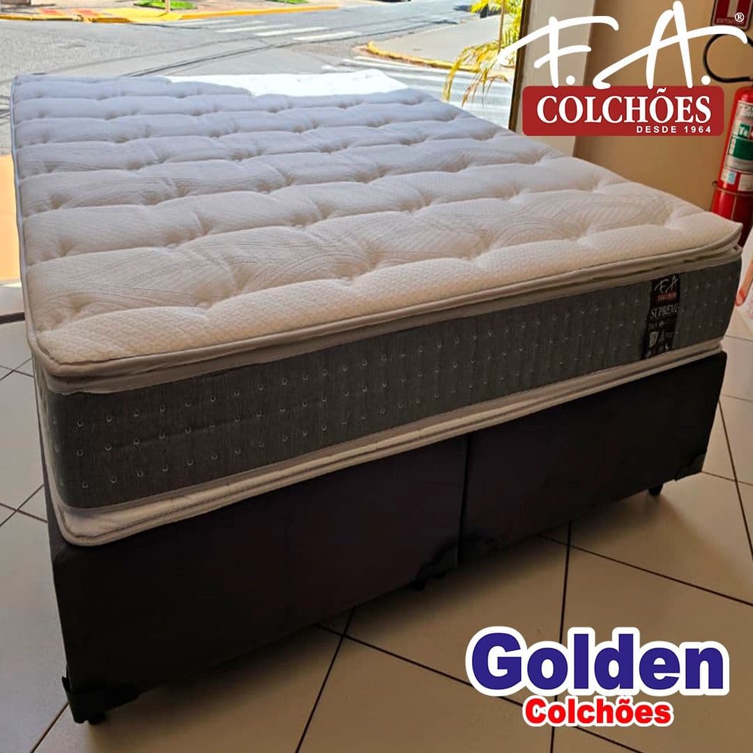 Conjunto Supreme Gel D45 F.A. Colchões